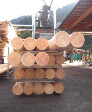 Travatura per tetti in legno massiccio