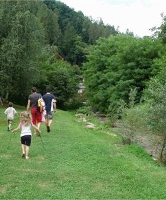 Parco Minerario Calceranica: trekking culturale, percorso fucsia