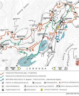 Itinerario 7 passi - Sentiero dei 7 passi