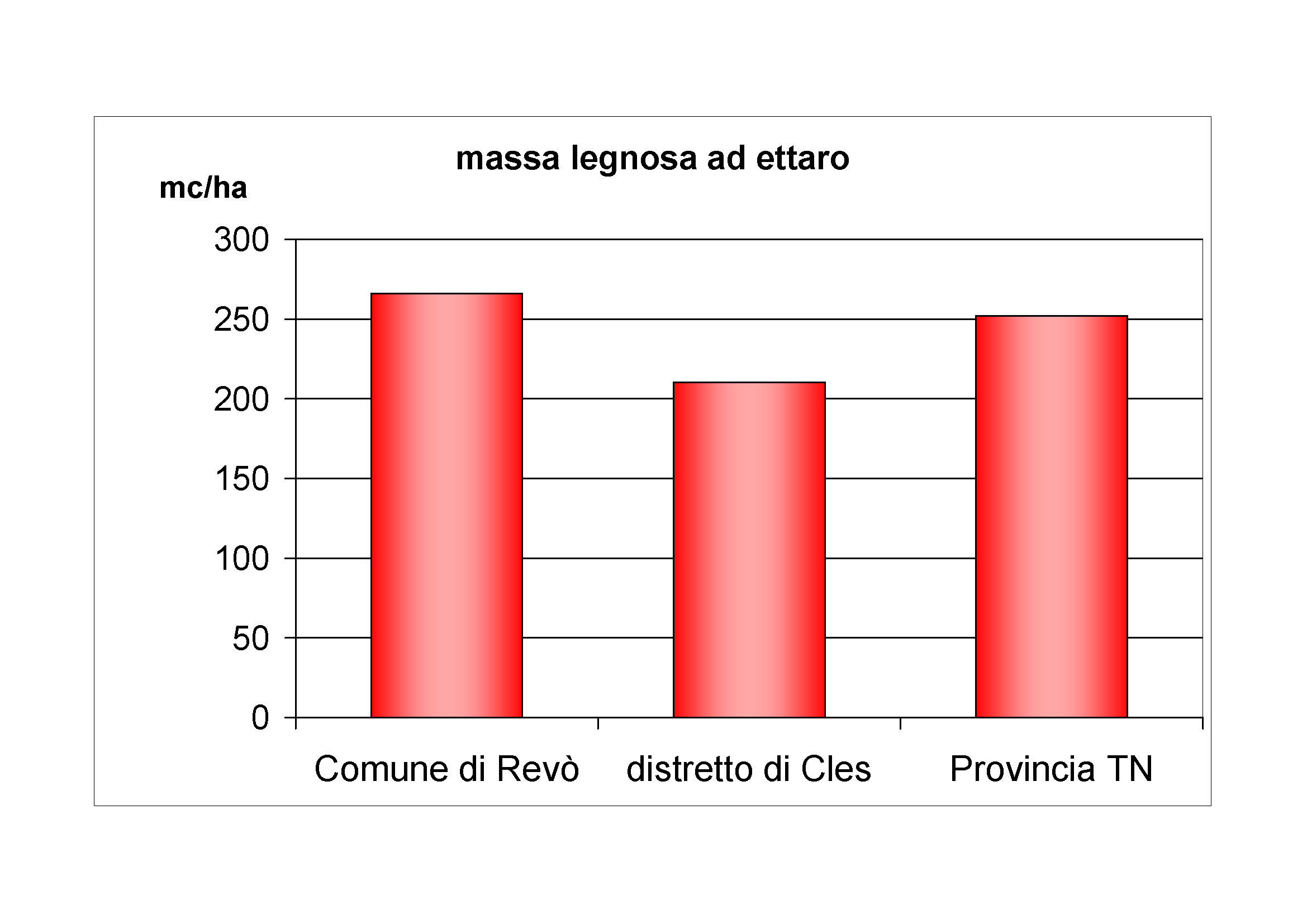 Massa legnosa ad ettaro