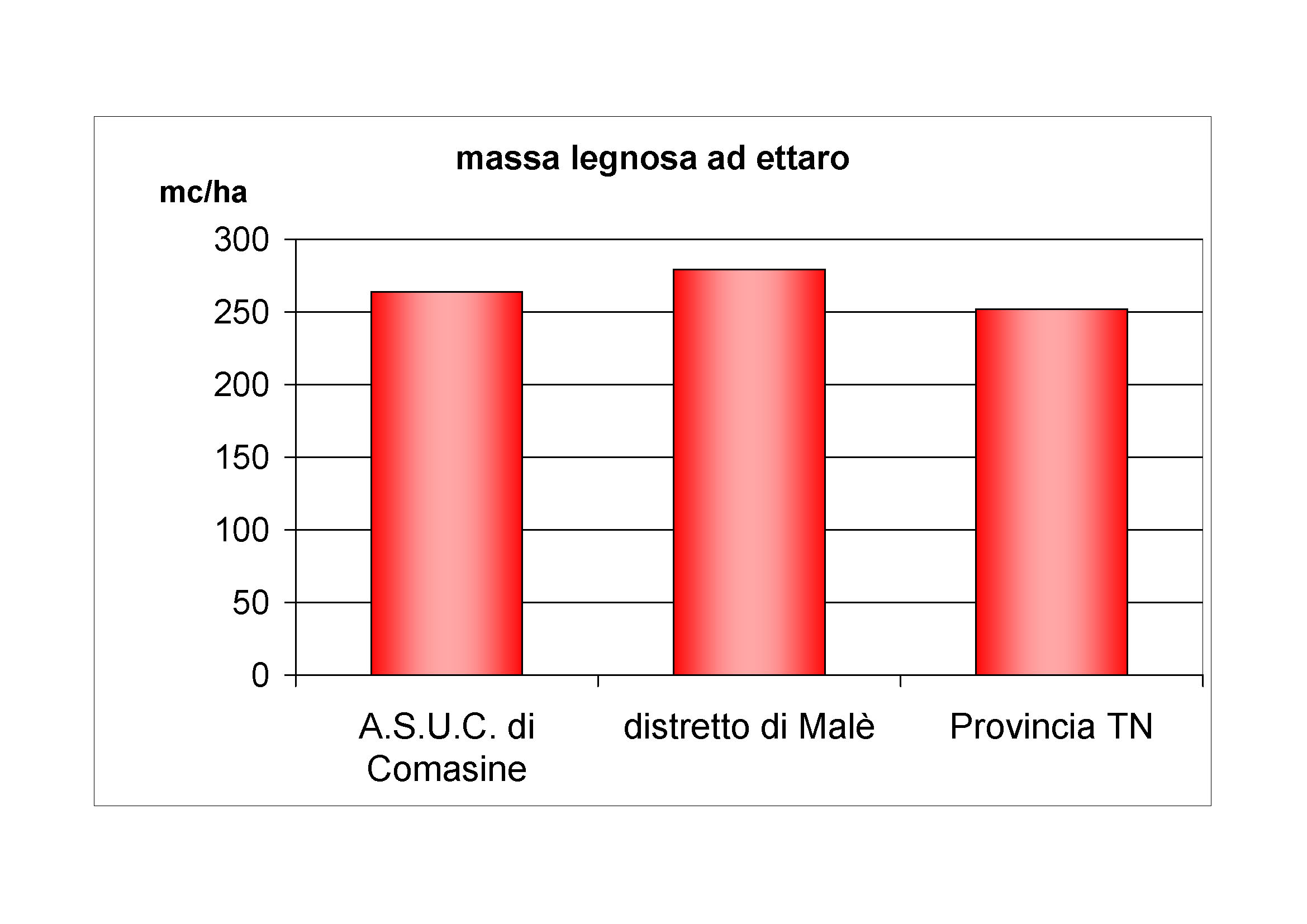 Massa legnosa ad ettaro